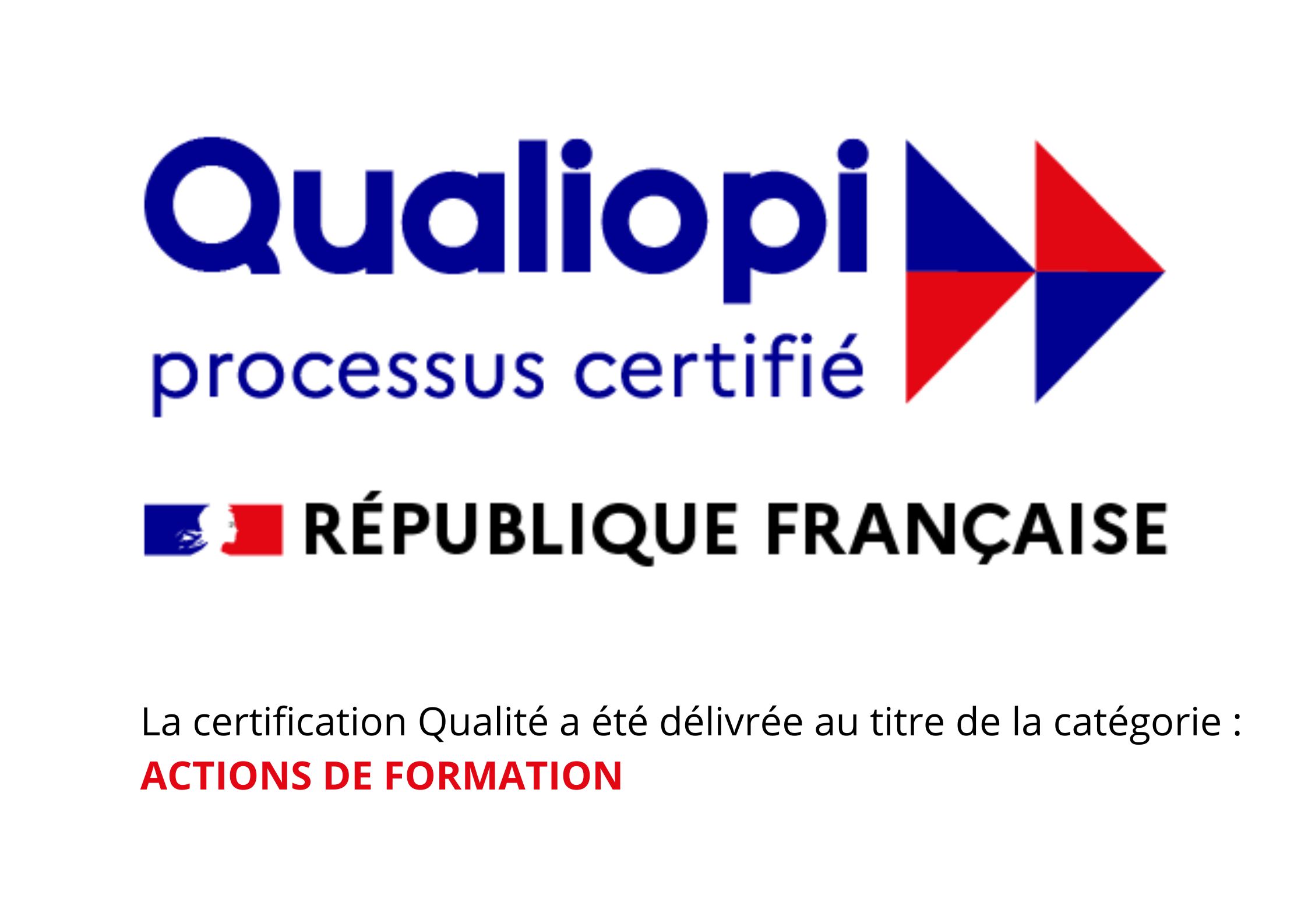 Logo Qualiopi Action de Formation - FROT Région Sud