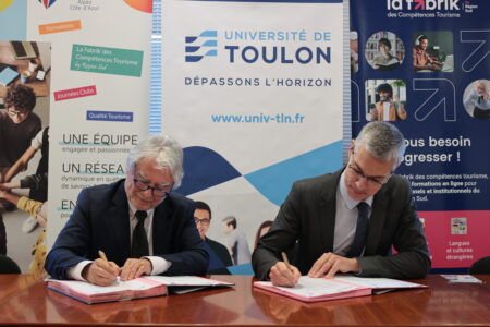 Signature convention FROT Région Sud et Université de Toulon